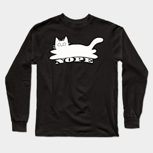 Nope Long Sleeve T-Shirt